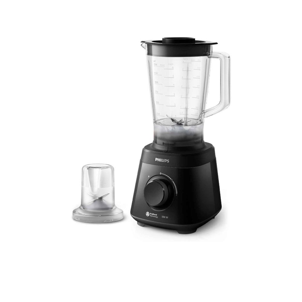 Philips Daily Collection Blender 550 Watt - Black - HR2141/90