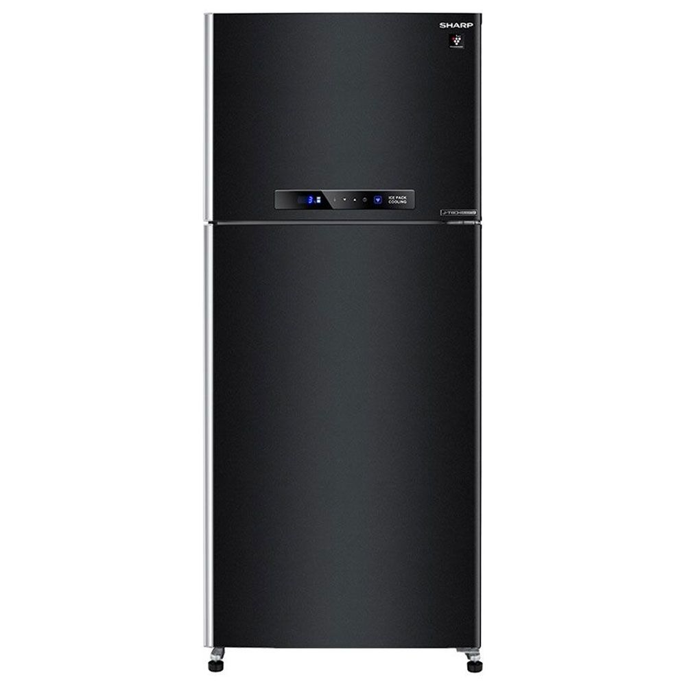 Sharp Refrigerator 396 Liter Inverter No Frost - Digital - Black - SJ-PV48G-BK