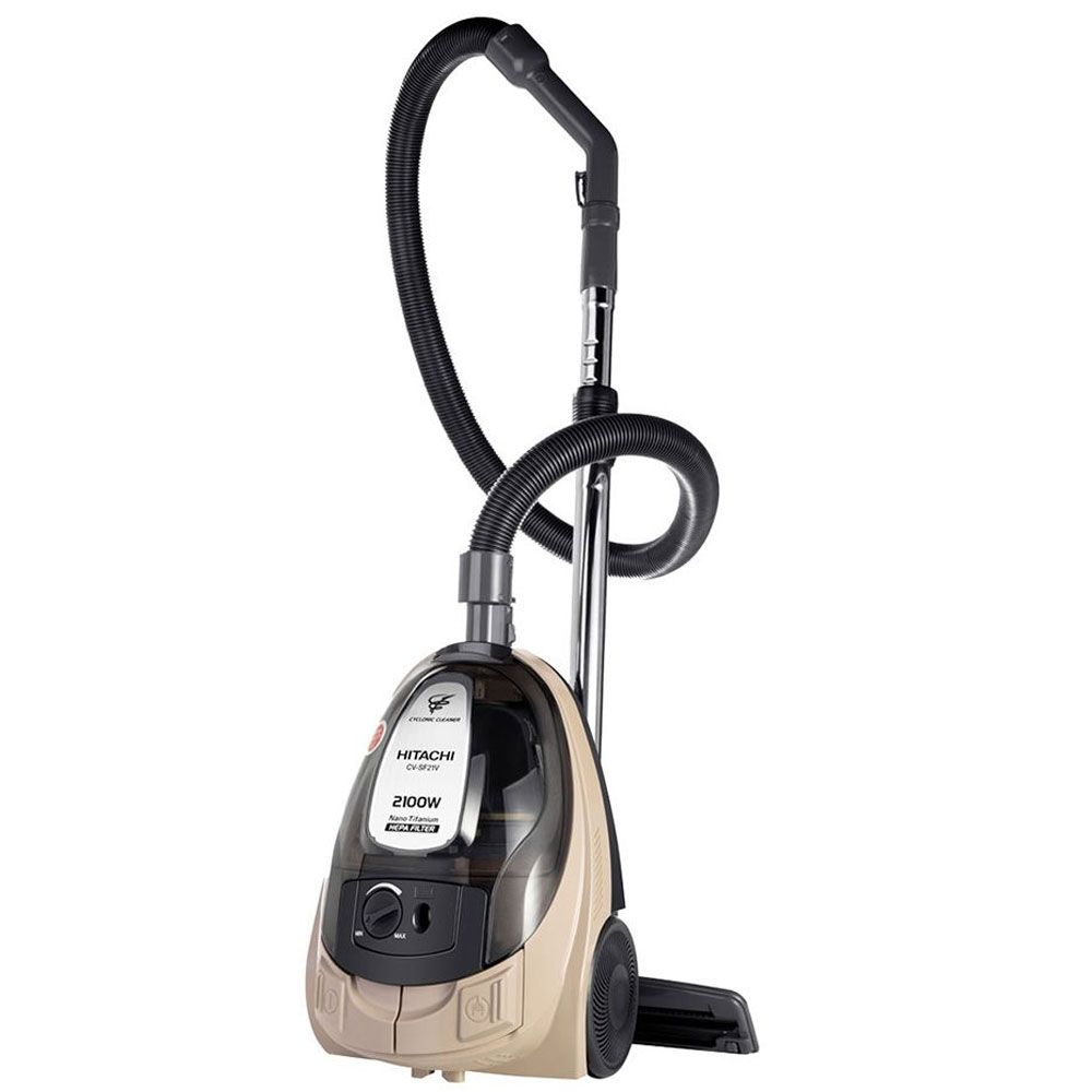 Hitachi Vacuum Cleaner With HEPA Filter 2100 Watt - 1.6 Liter - Light Brown - CV-SF21VLBRFEG