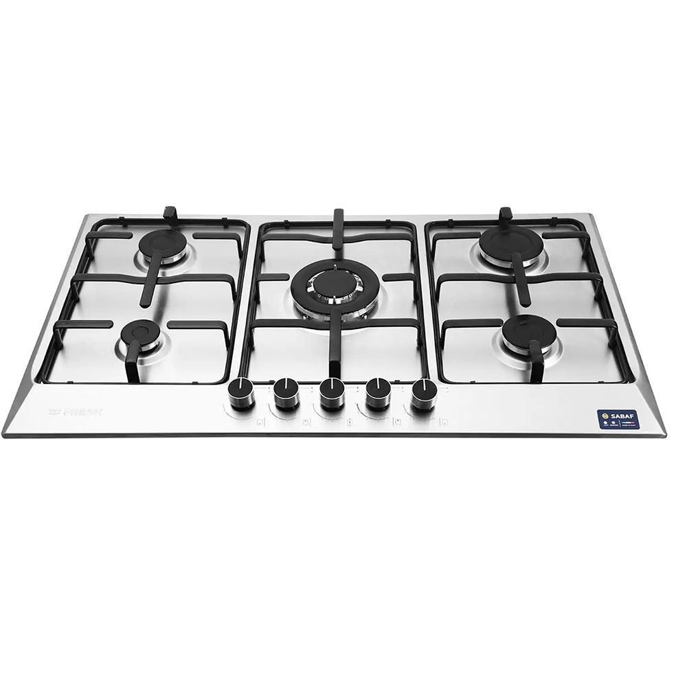 Fresh Gas Cooker Built In - 5 Burners - 90 cm - Safety - Automatic ignition - Stainless Steel -500019718