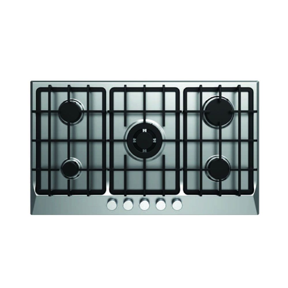 Fresh Built-in Hob 5 Gas Burners 90 cm - Stainless Steel - HAFR90CMSC1 - 17511
