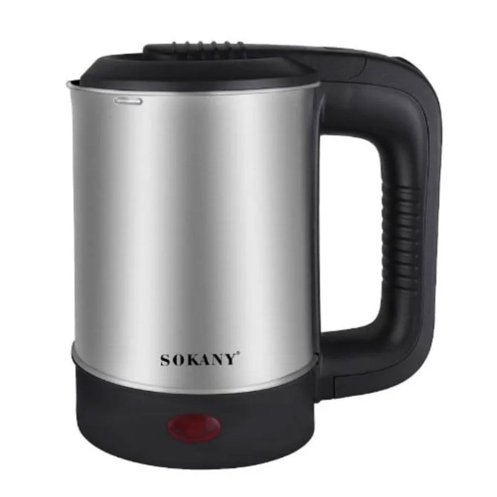 Sokany Kettle 600 Watt - 600 Ml - Stainless Steel - SK-09023