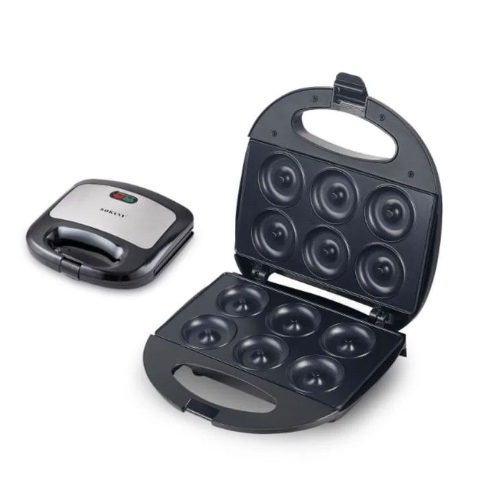 Sokany Donuts Maker 750 Watt - Silver - SK-856 