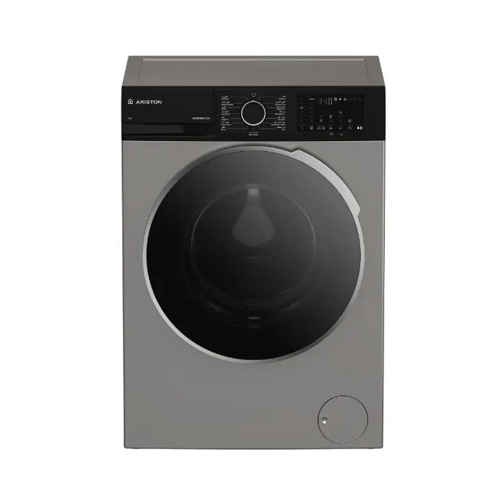 Ariston Washing Machine 8 KG Front Load - Inverter Motor - Grey - WFST8GWHR