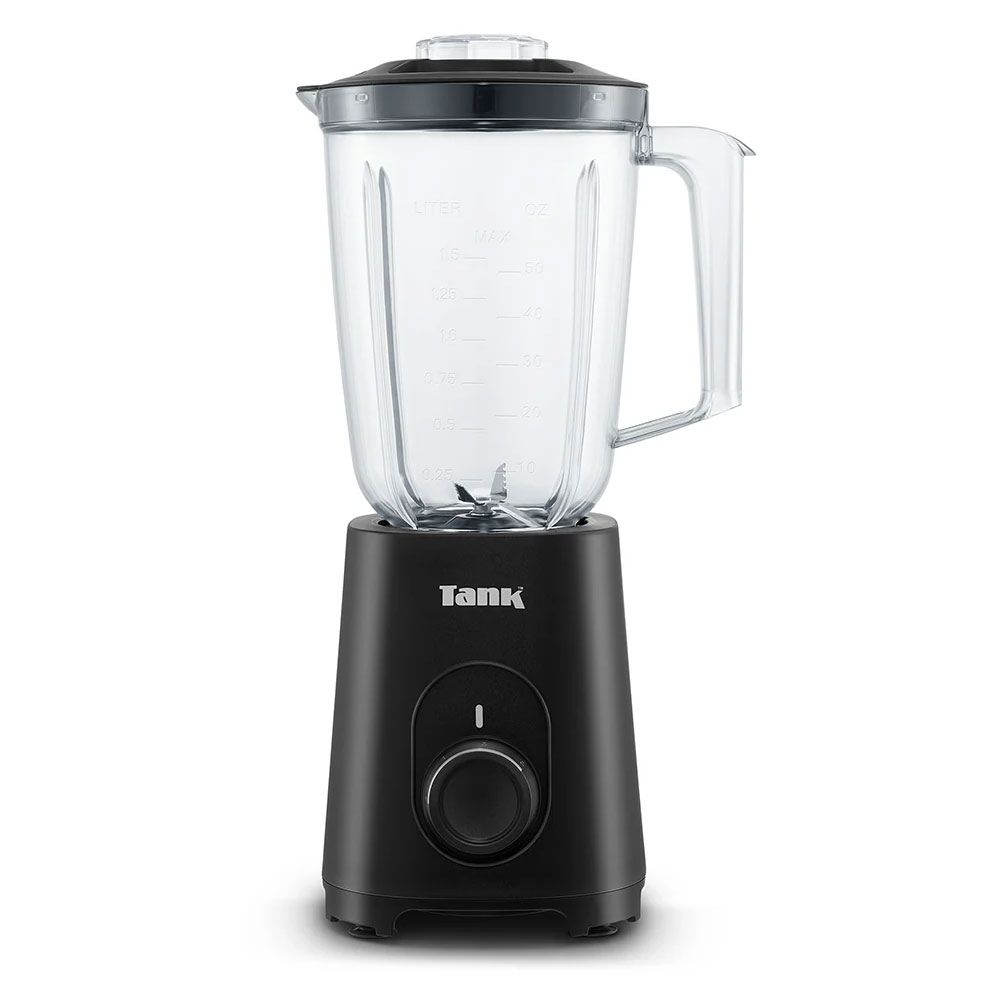 Super Blender 600 Watt - 1.5 Liter BPA-free plastic - Black - PLYB-010 
