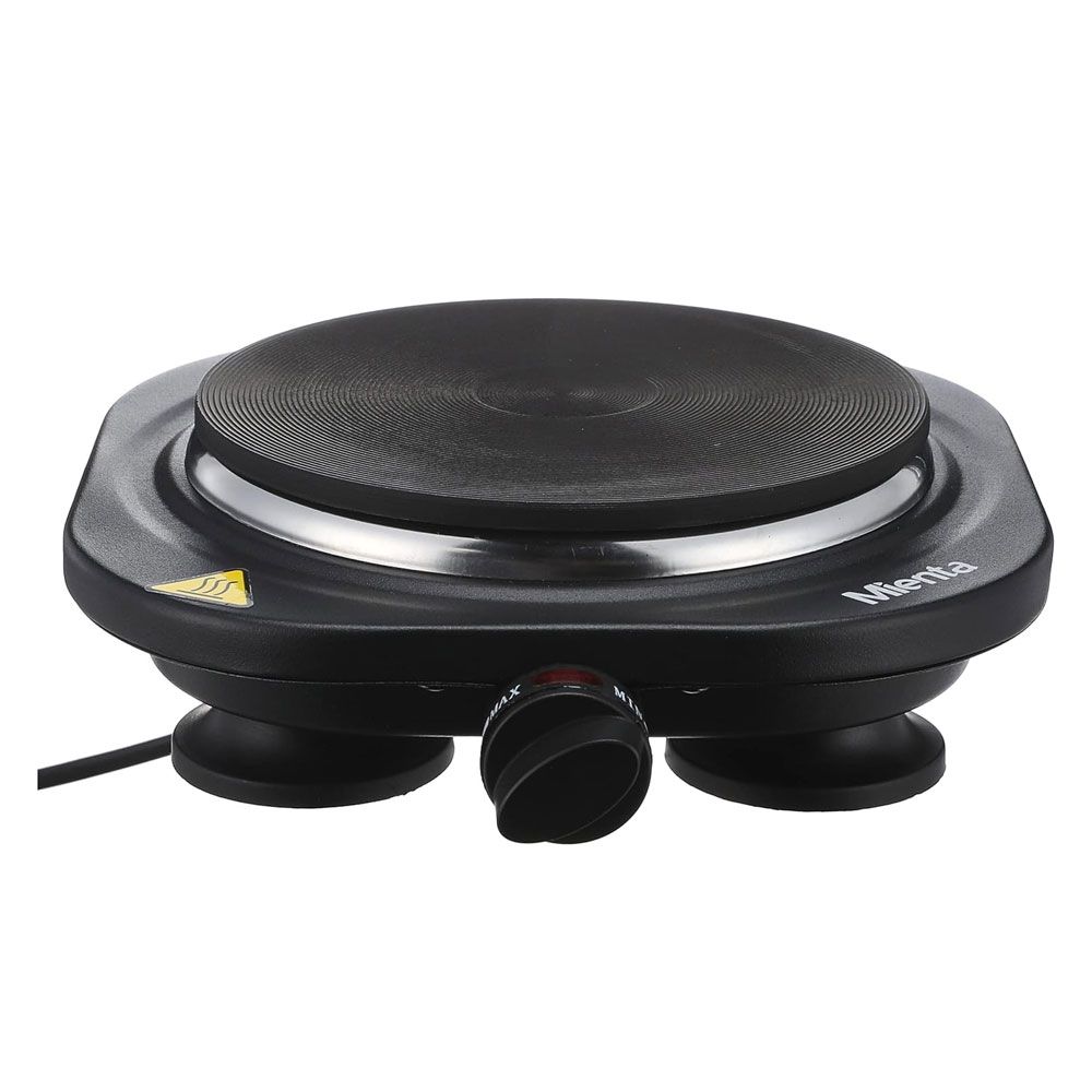 Mienta Travelmate Hot plate 1500 Watt - Black - HP41125B