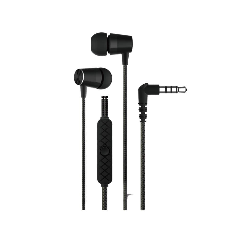 سماعة أذن ديفيا EM103 Kintone Series معدنية 3.5mm - أسود