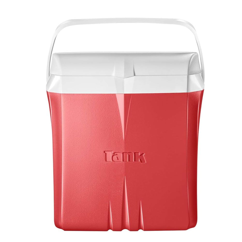 Tank Ice Box 23 Liter Keeps Ice & Drinks Cold  - Red