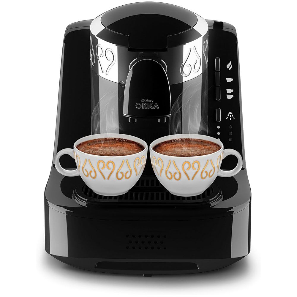 Arzum Okka Turkish Coffee Machine 710 Watt - Black*Chrome - OK002 / 51705