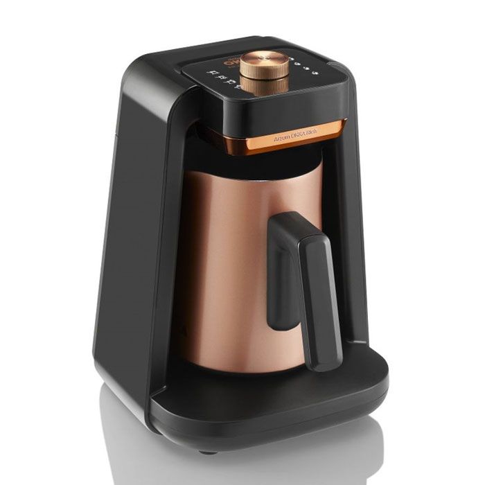 Okka Rich Spin Pro Coffee Machine - Black x Copper - Ok0026-16643