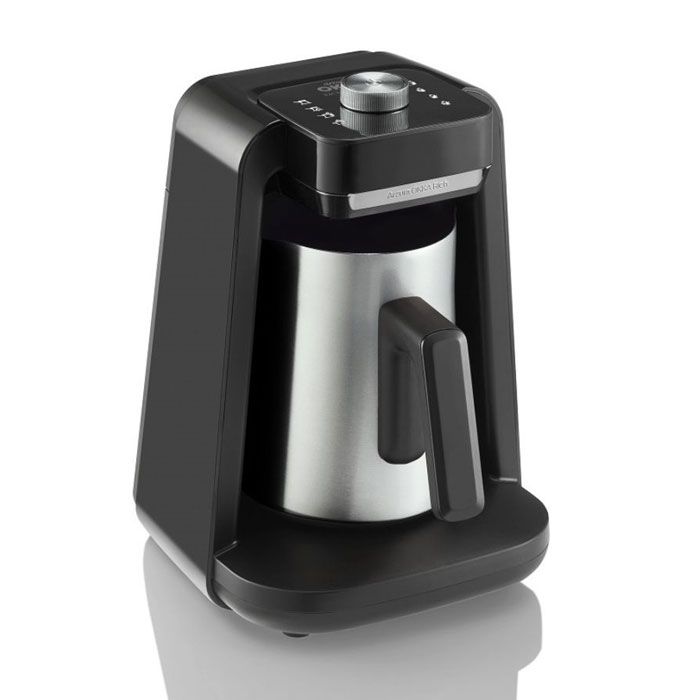 Okka Rich Spin Pro Coffee Machine - Black x Silver - Ok0026 / 16650