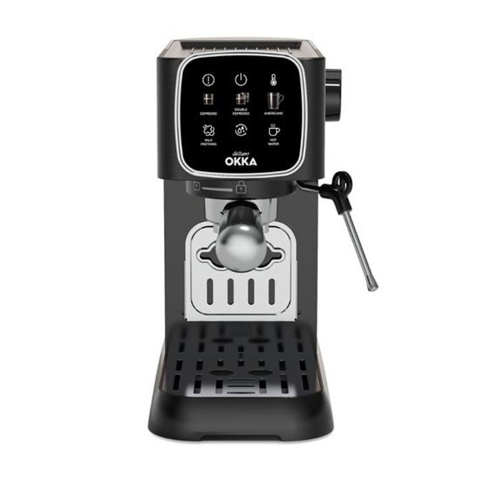 Arzum Okka Solo Semi-Automatic Espresso Machine - OK0034/0500 - Black*Silver