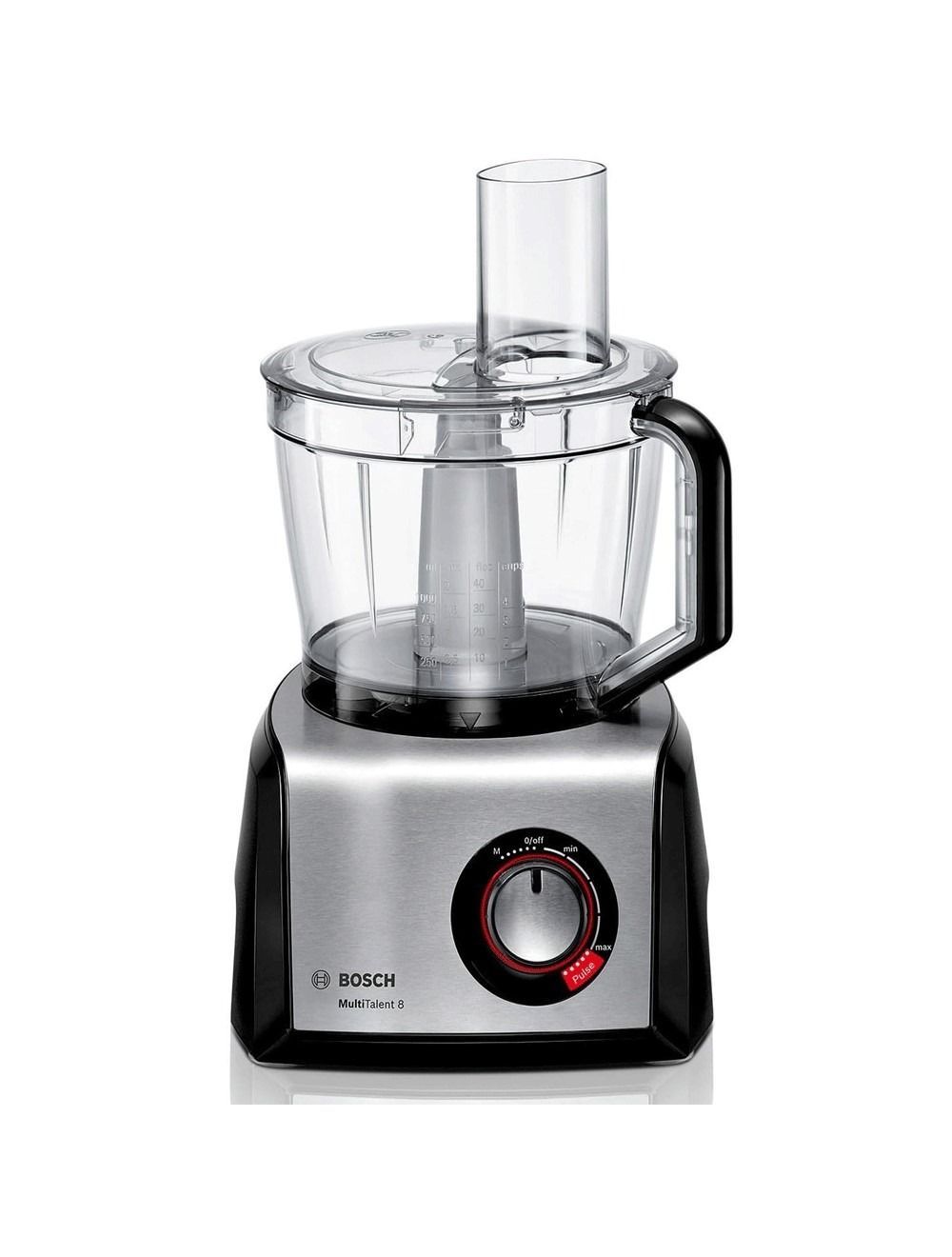 Bosch Food Processor Multivalent 8 1250 Watt - Black* Stainless Steel - MC812M844