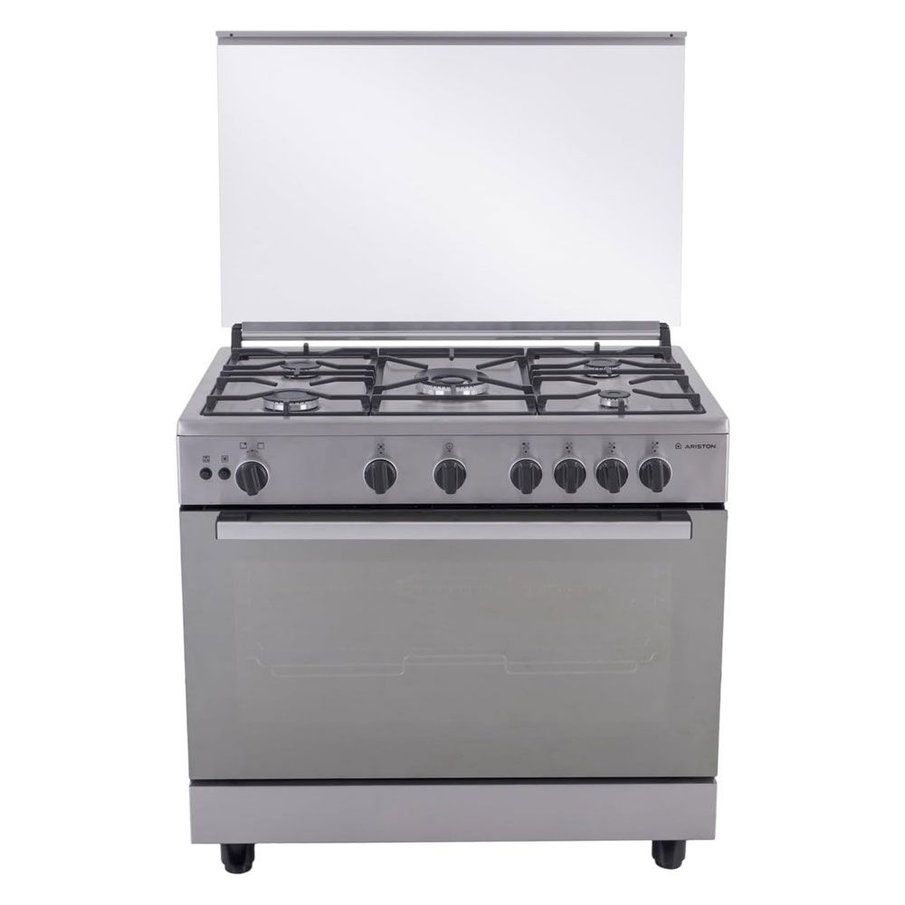 Ariston Gas Cooker 5 Burners - Stainless Steel - ARR9GGF23125XNA