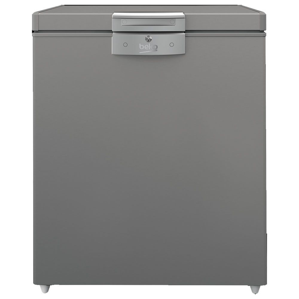 Beko Chest Freezer Defrost 205 Liters - Silver - HS20510SEGH