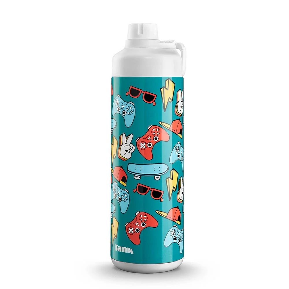 Tank Bottle Super Cool mini - Printed (Games) 650 Ml 