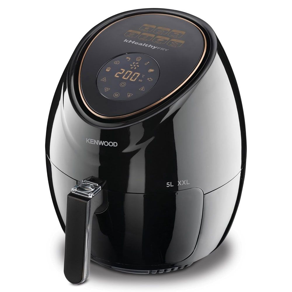 Kenwood Digital Air Fryer 5 Liters 1500 Watt - Black - HFP52.000BK