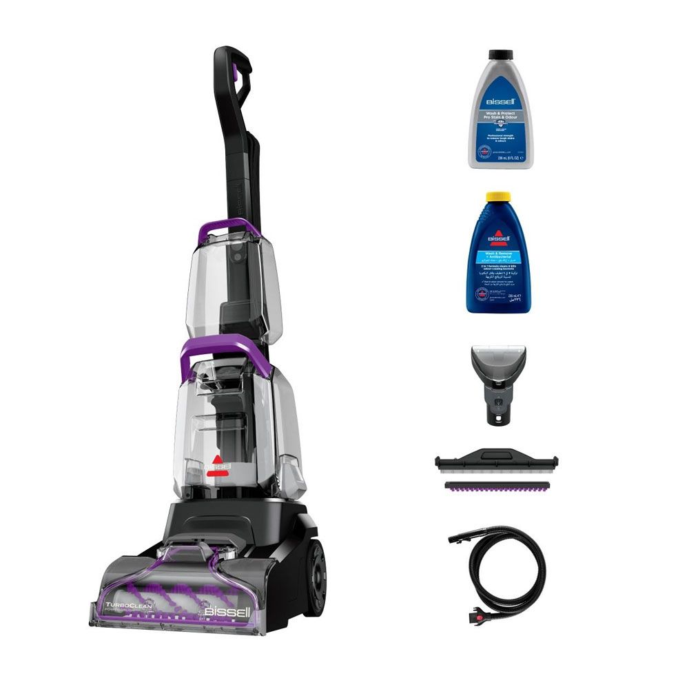 Bissell Vacuum Cleaner 600 Watt Turbo Clean & Power Brush - Black - 4058K