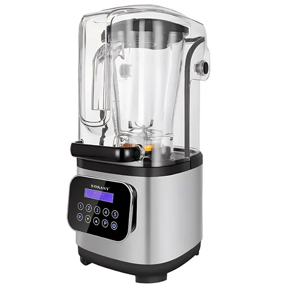 Sokany Digital Blender 8000 Watt - 2 Liter - Stainless Steel - SK-03024