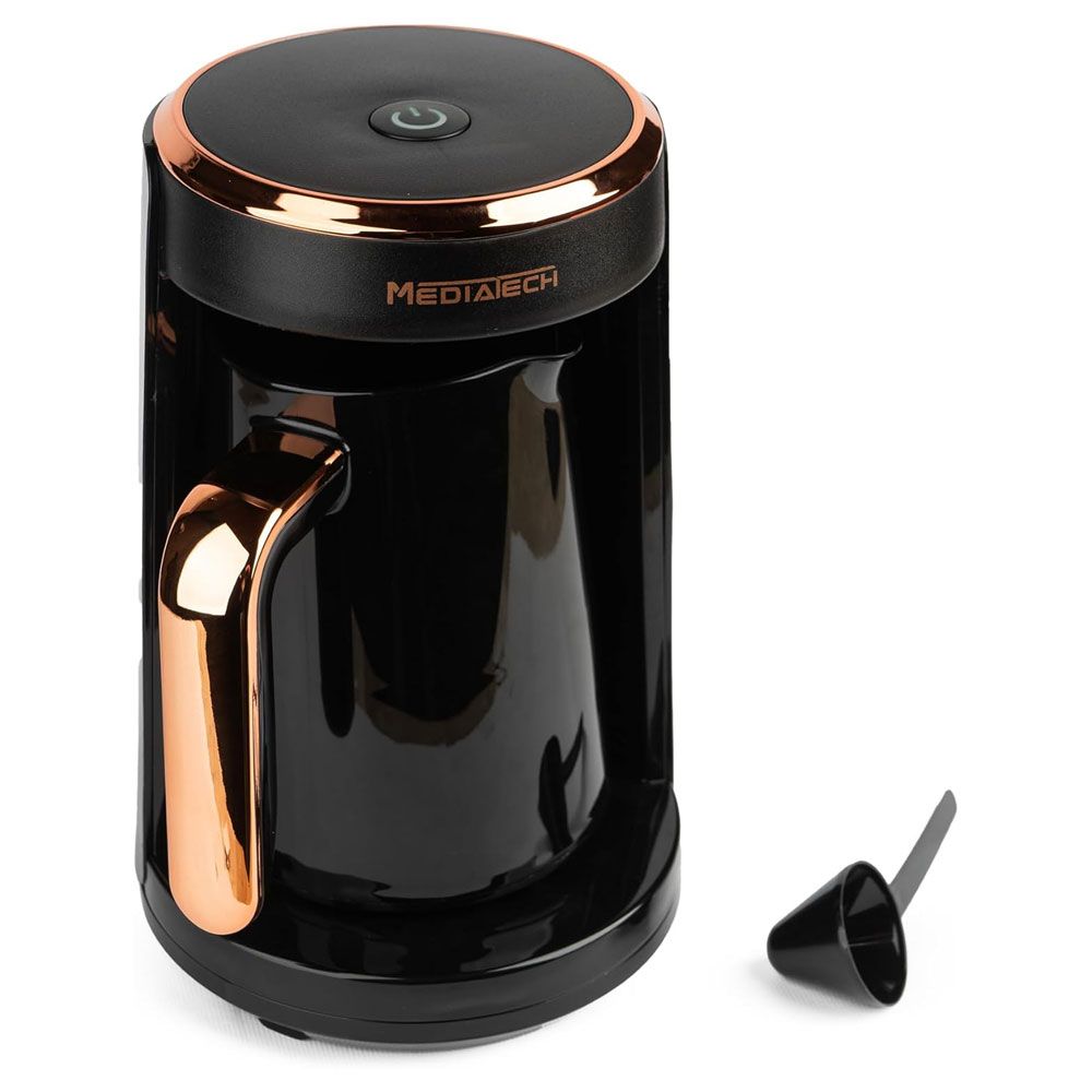 Media Tech Turkish Coffee Machine 300 Ml  450 Watt - "TURKA" - Black - MT-CM106T