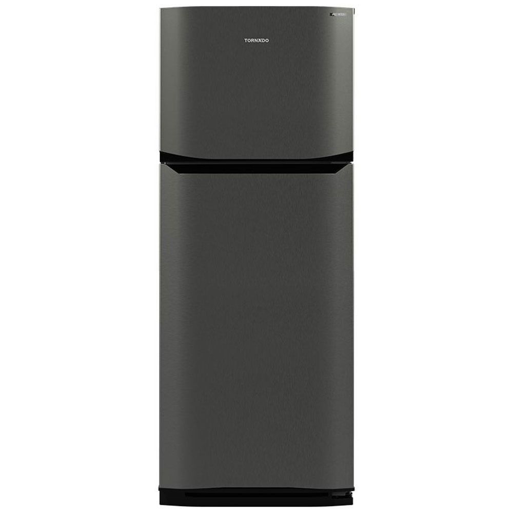 Tornado Refrigerator 395 Liter Inverter No Frost - Dark Stainless - RF-51FTV-DST