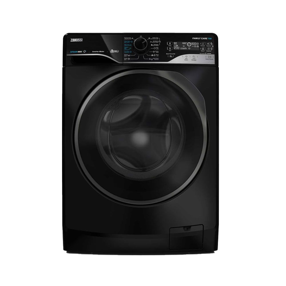 Zanussi Automatic Washing Machine Digital Multi Program 9kg - 1200 RPM TC2 - Motor Inverter - Black - ZWF9221BR7 - 914909478