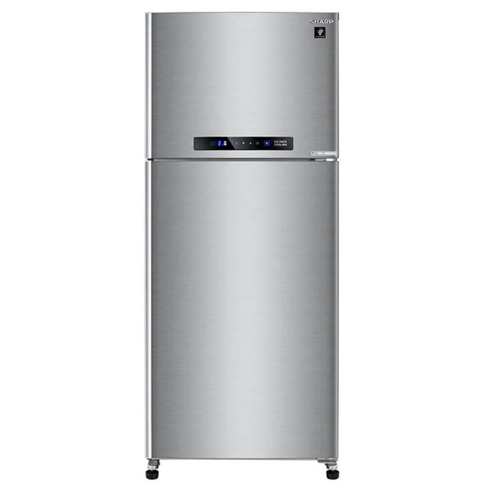 Sharp Refrigerator No Frost 396 Liter Digital - Inverter - Dark Stainless - SJ-PV48G-DST