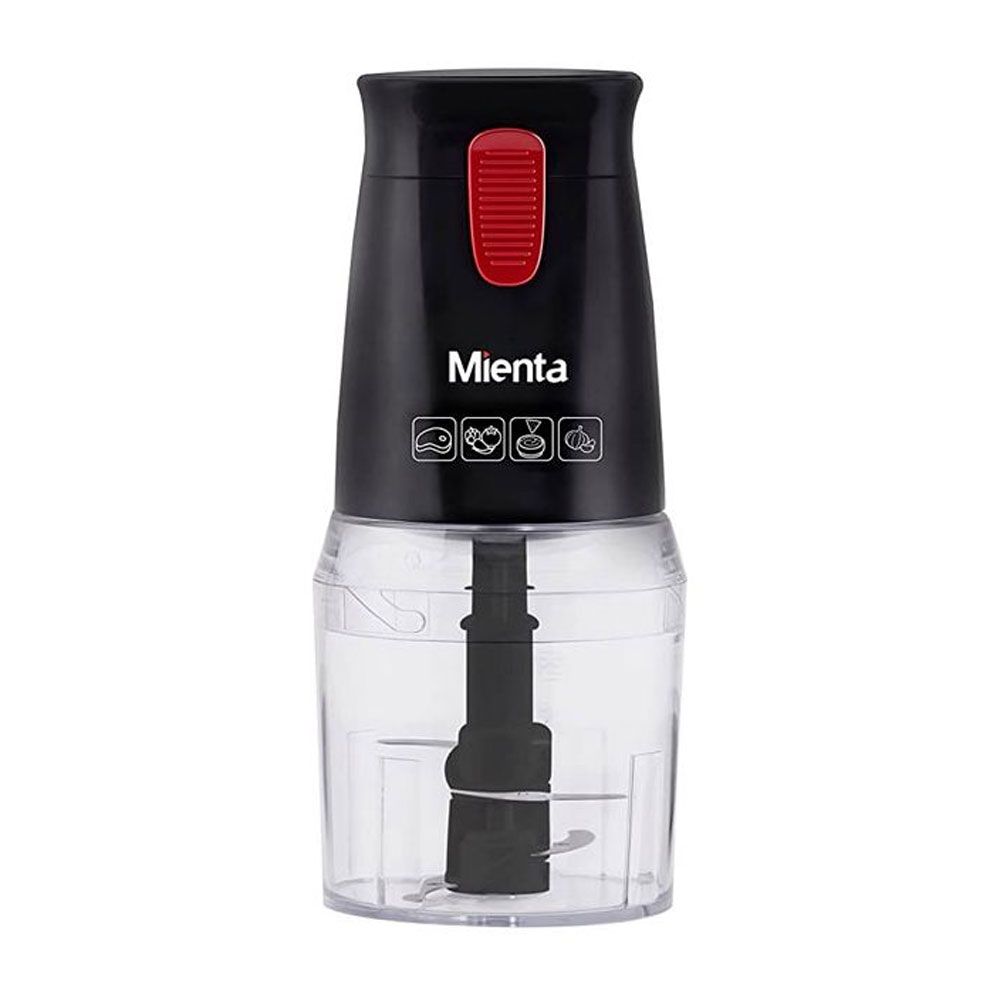 Mienta Mini Chopper, 500ml - 400 Watt - Black - CH2331B