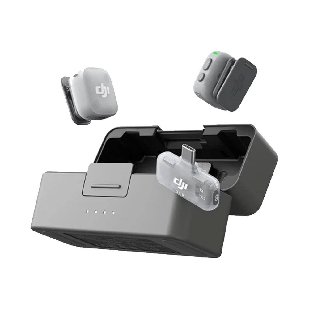 DJI Mic Mini 2 2 TX + 1 Mobile RX + Charging Case - Black