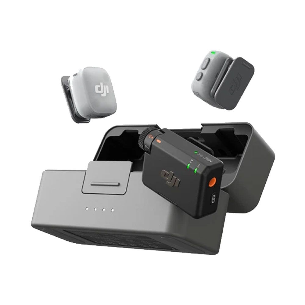 DJI Mic Mini 2 2 TX + 1 RX + Charging Case - Black