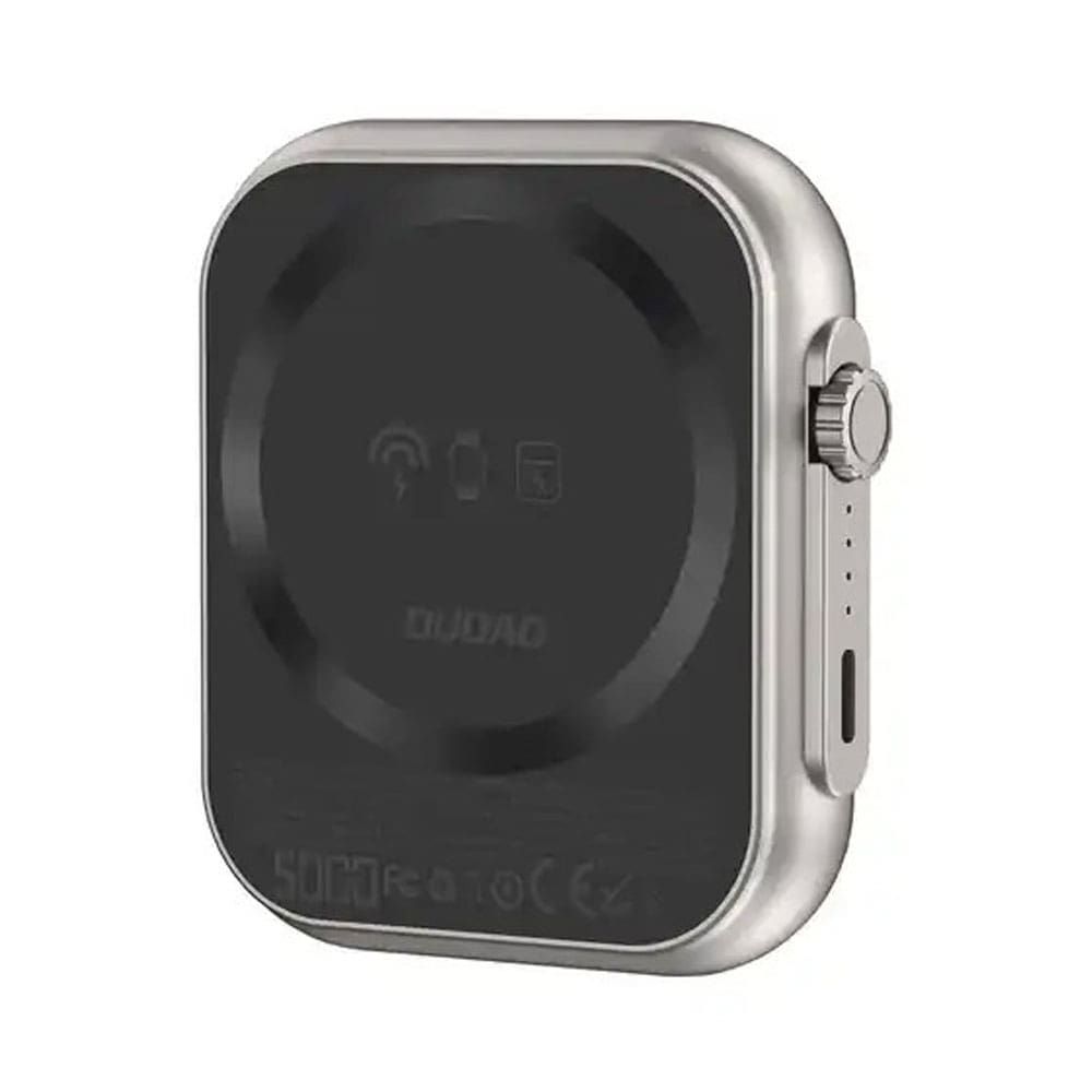 Dudao 15W Wireless Charging Mini Power Bank 5000mAh 3-in-1 IWatch Design - K20Pro