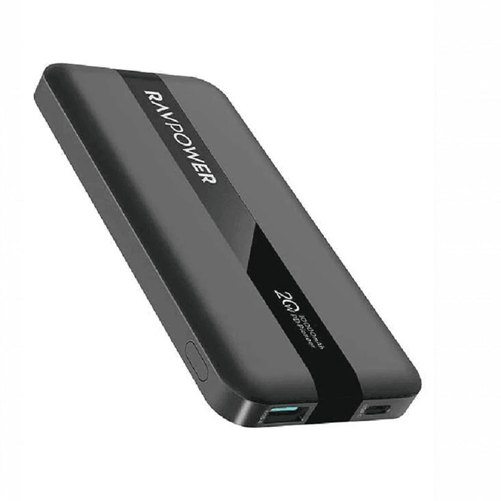 RavPower RP-PB1236 Power Bank 10000mah 20W PD 2-Port  - Black