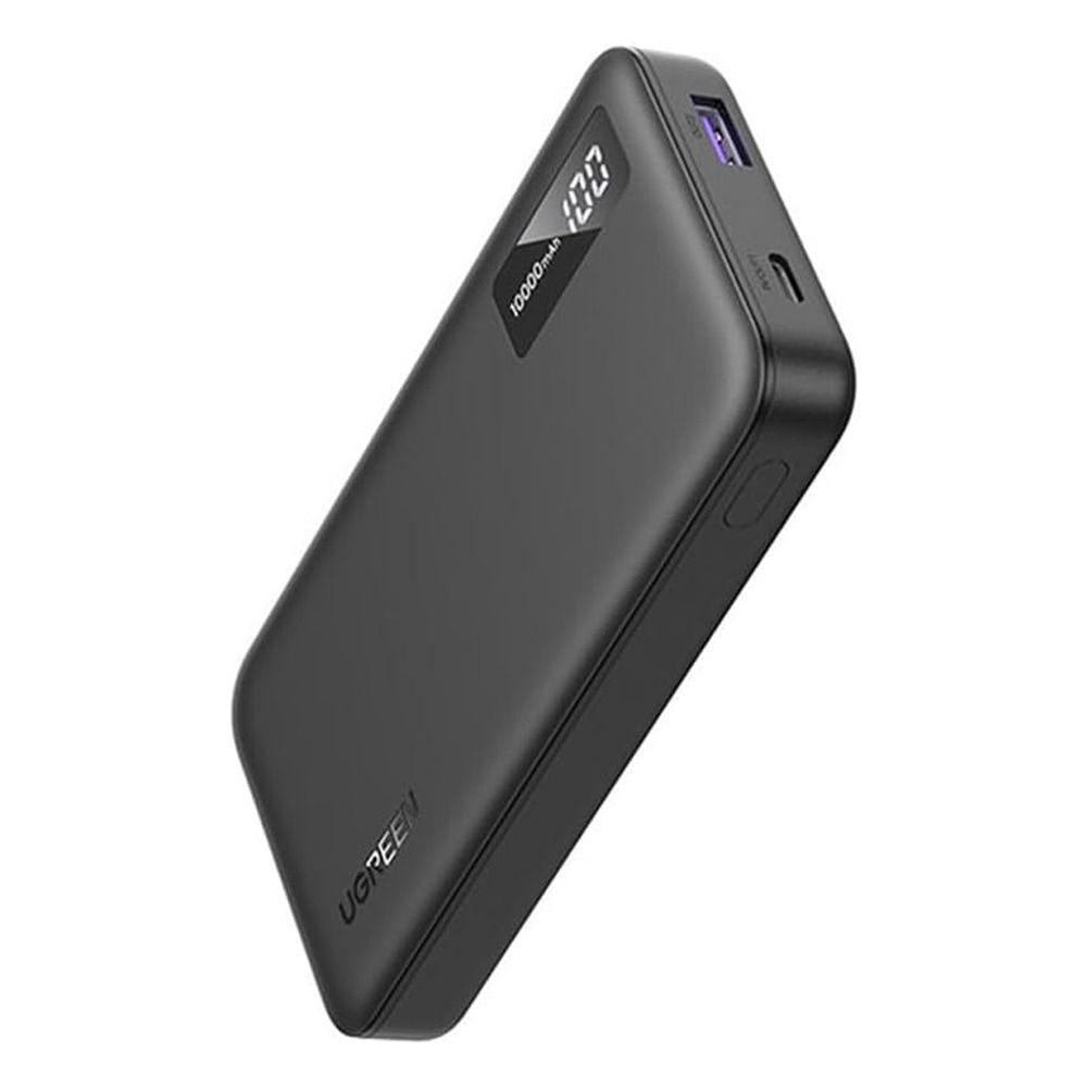 UGREEN Power Bank 10000mAh 20W Two Ways Charging - Black 
