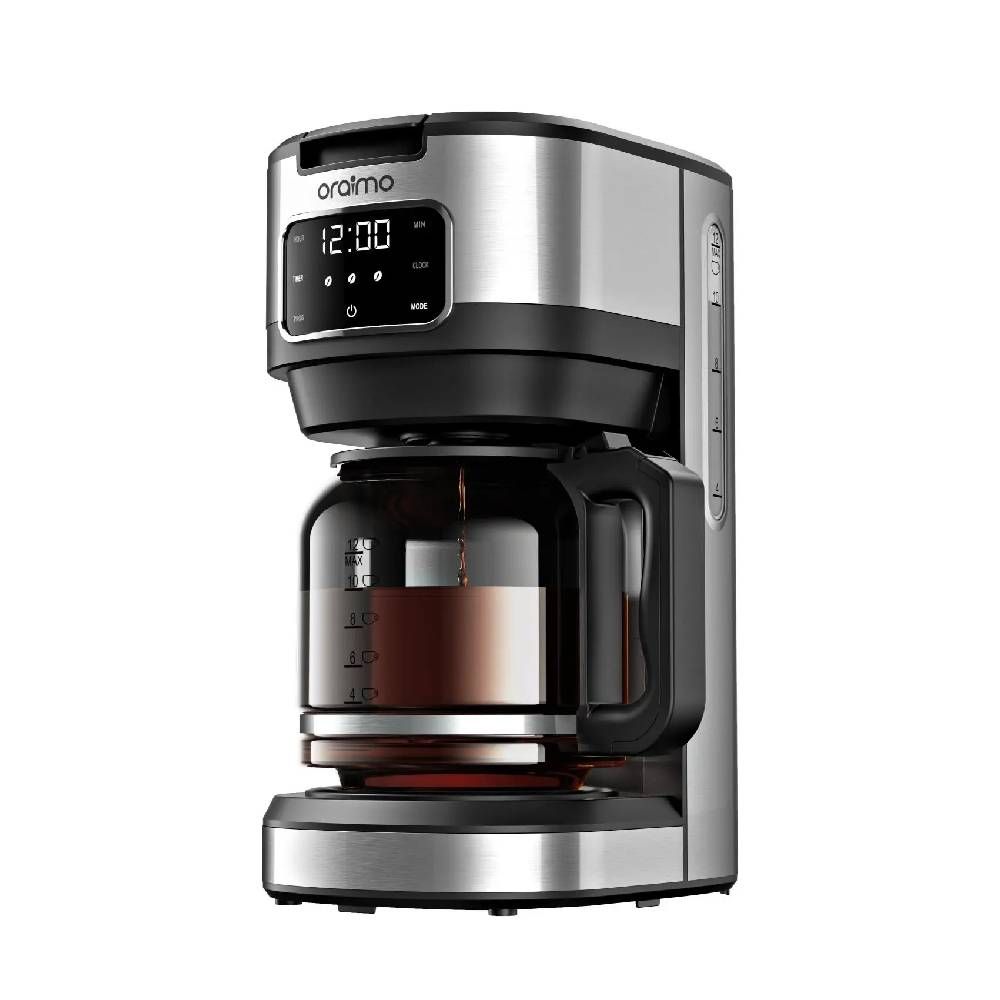 Oraimo Coffee Maker Brew Drip 900 Watt - 1.5 Liter - Graphite Black - OCF-201A