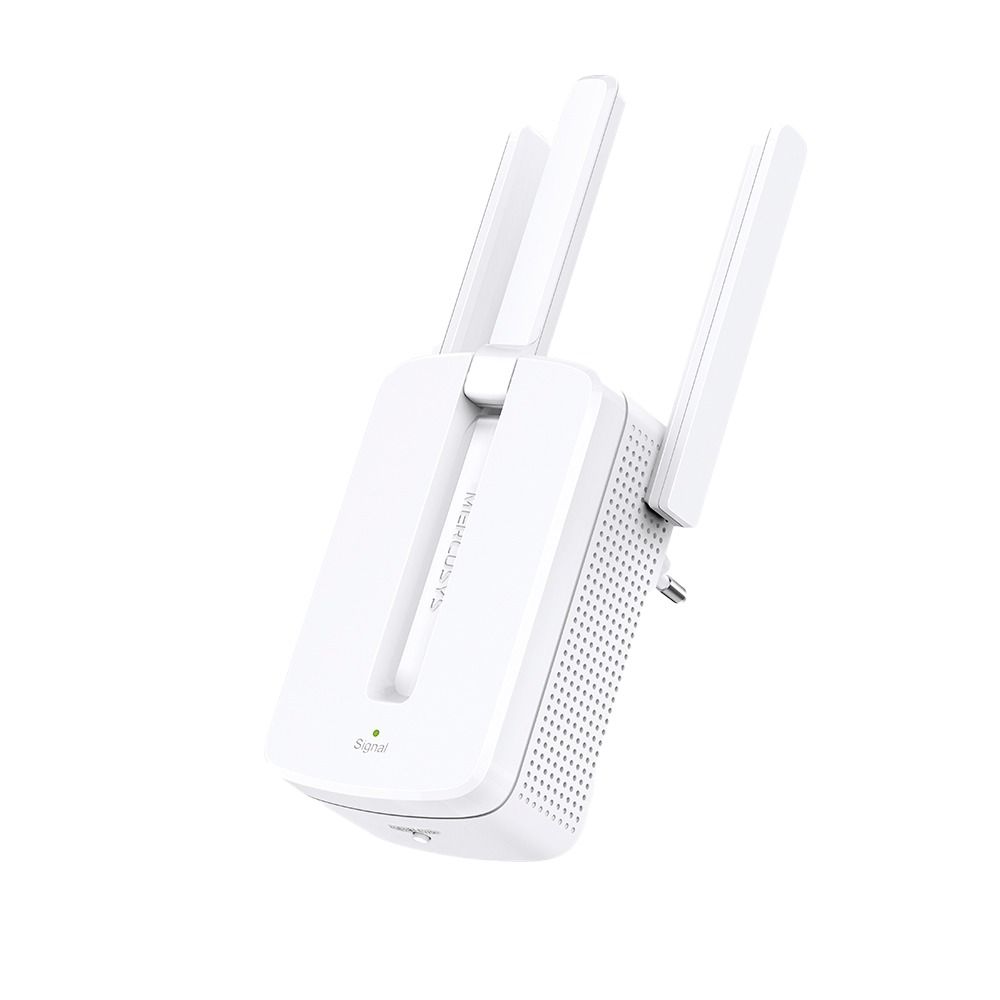ميركيوسيس مقوي شبكة واي فاي 3 هوائي بسرعة 300Mbps - موديل MW300RE