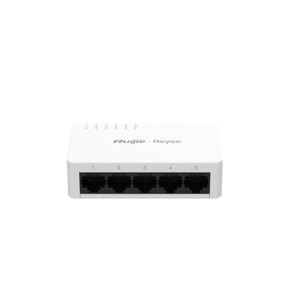 Ruijie Desktop Switch - 5-Port 10/100/1000 Mbps RG-ES05G