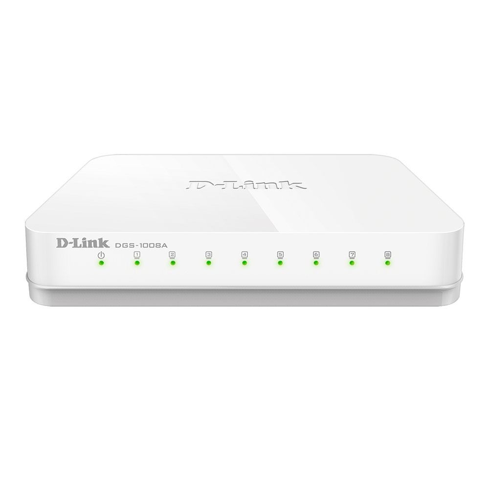 D-Link Easy Desktop Switch - 8-Port DGS-1008A