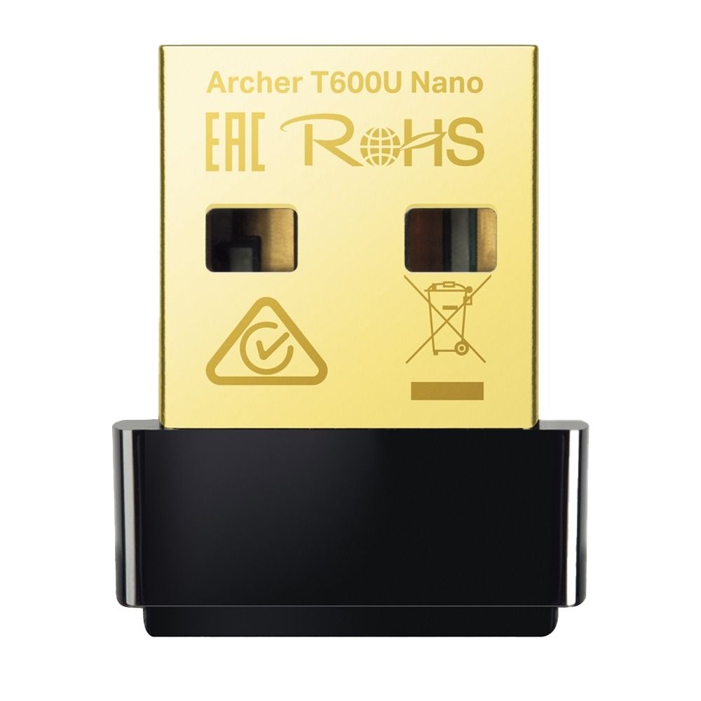 تي بي لينك T600U نانو AC600 أدابتار يو أس بي  نانو AC600 لاسلكي