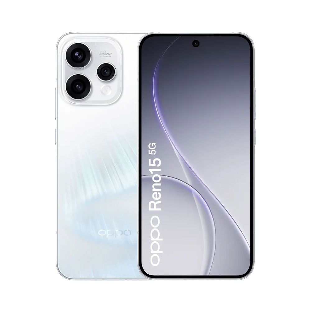 OPPO Reno15 5G - 12GB RAM - 512GB - Aurora White