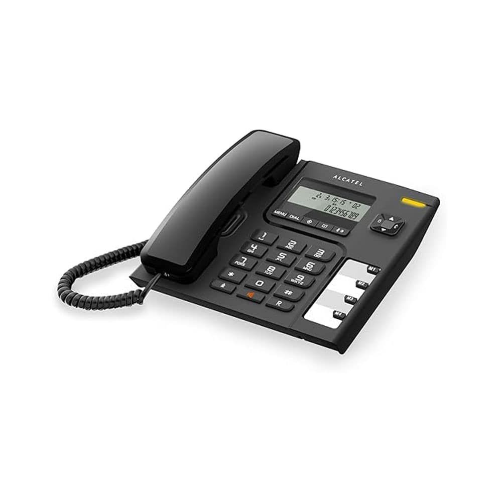 Alcatel T-56 residential phone with caller ID and handsfree function - Black