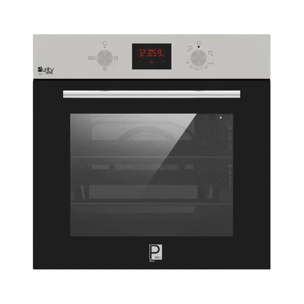 Purity Built-In Gas Oven With Grill Digital, 60 cm, 67 Liter - INOX - OPT601GGD