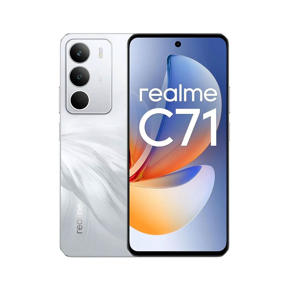 Realme C71 - 4GB RAM - 128GB - White Swan