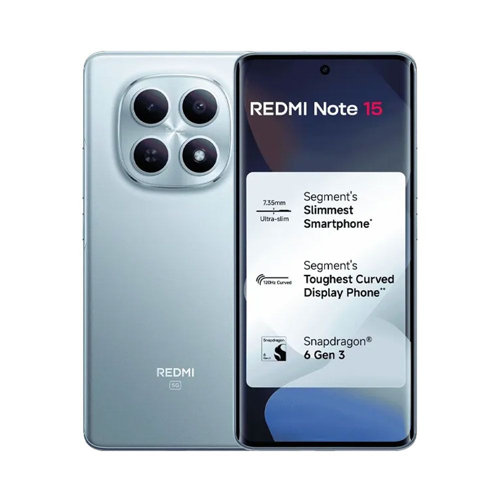 Xiaomi Redmi Note 15 5G - 8GB RAM - 256GB - Glacier Blue