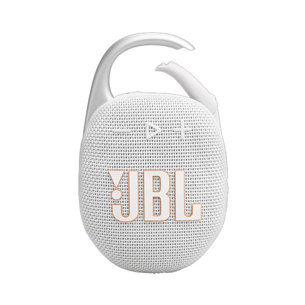 JBL Clip5 Bluetooth Speaker - White