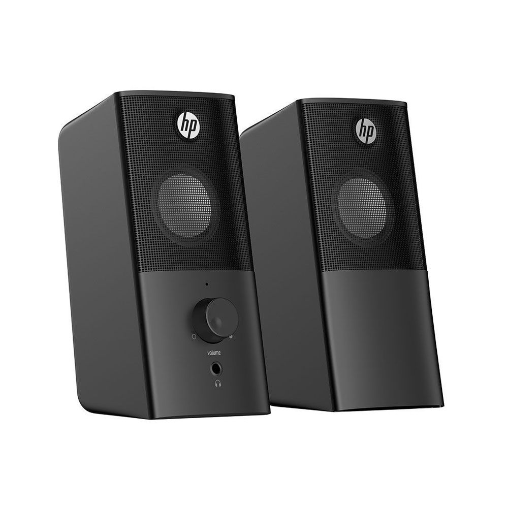 HP Mutimedia Wired Speaker 12W 2.0 USB Connection - DHS-2101 - Black