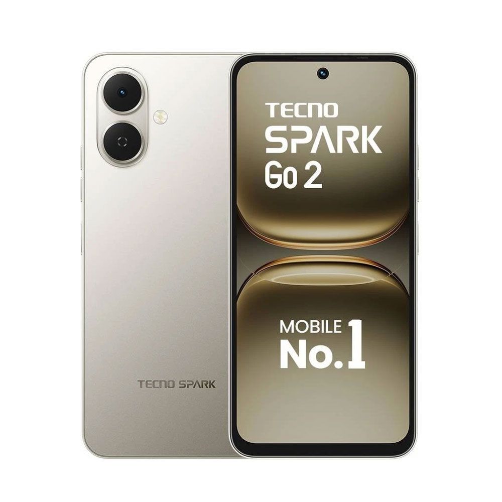 Tecno Spark Go2 - 3GB RAM - 64GB - Titanium Grey