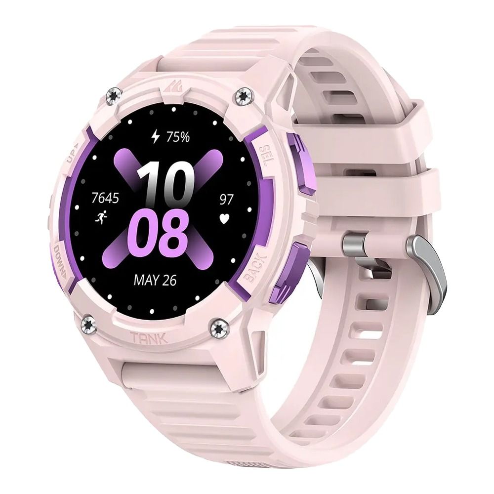 Kospet Tank S2 Smartwatch Single Band - Violet Pink
