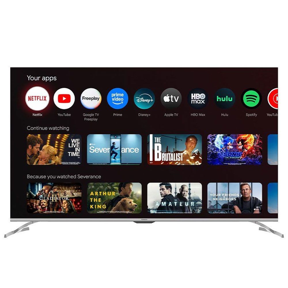 Tornado TV 55 Inch 4K Smart QLED Frameless Built-In Receiver - 55QA3400G