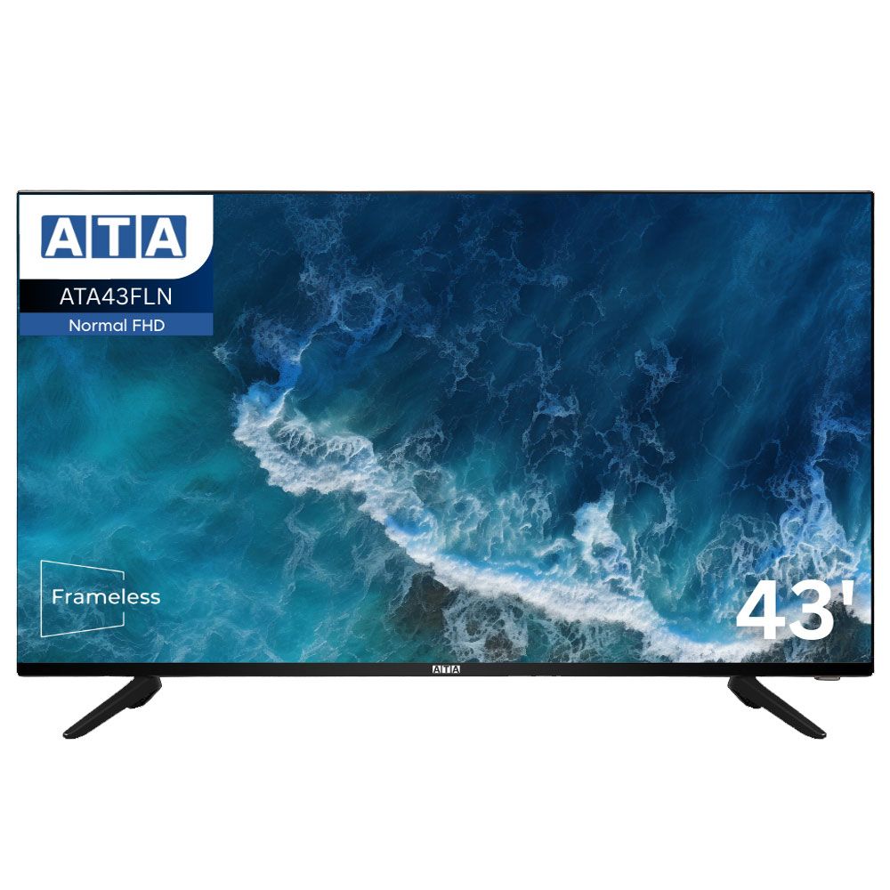 ATA TV 43 Inch FHD Screen  Frameless - ATA43FLN