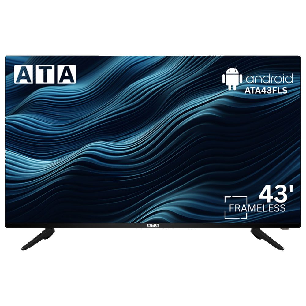 ATA TV 43 Inch FHD Monitor Smart Android Frameless - ATA43FLS 
